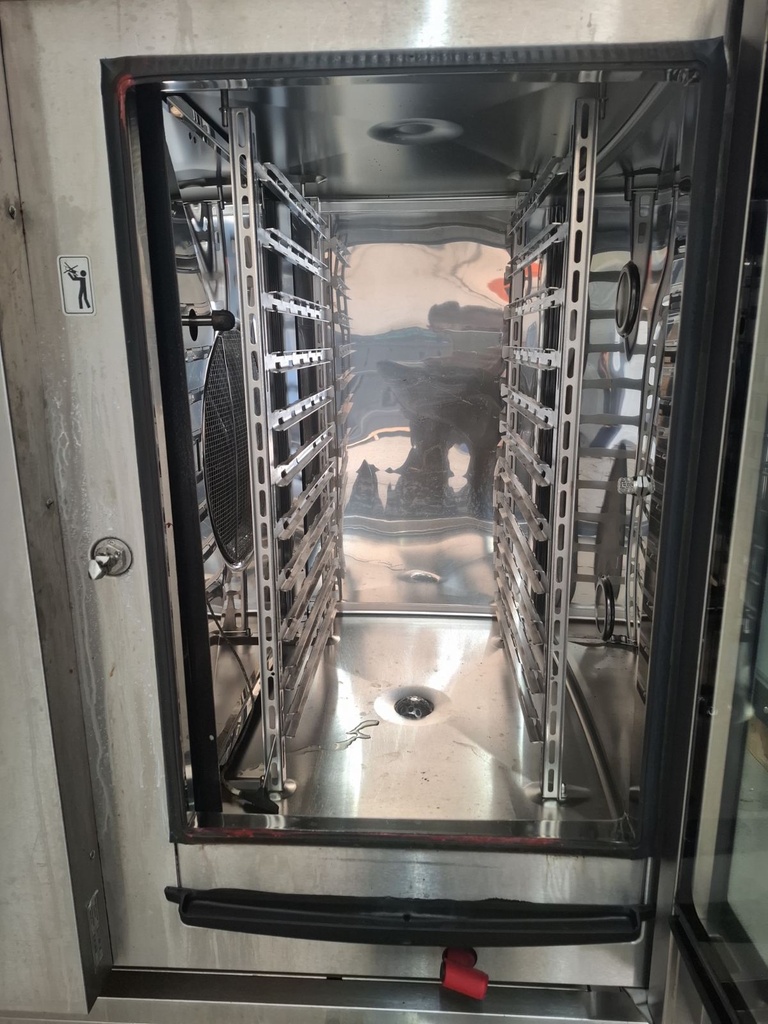 Готварски конвектомат Eloma Genius MT 10 GN 1/1  + чадър и стойка ; 90х87х185