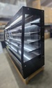 Полу - вертикална хладилна витрина VESTA 250 / 2500x800x1600mm , Plug in, R290, отворена с нощна щора