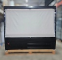 Полу - вертикална хладилна витрина VESTA 192 / 1920x800x1600mm , Plug in, R290, отворена с нощна щора