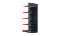 Стелаж крайстенен Стандарт * 300х500х2250мм рафтове: В300+4х300мм