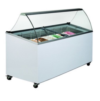 Витрина за сладолед Ugur UDR 7 SCE TS / 1304x620x1296; -18/-23 °C