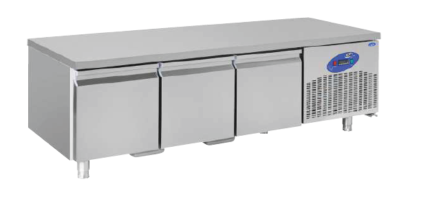 Refrigerator table 3 doors 200x70x60