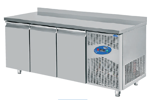 Refrigerator table 3 doors 200x70x85