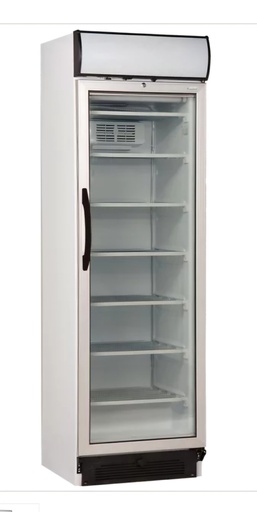 [ugur.150203] Вертикален фризер със стъклена врата UDD 370 DTK R23  ; 595x640x1840мм ; 328 л.