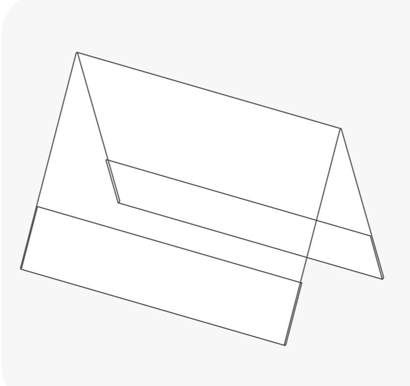 Pocket for labels PVC A7