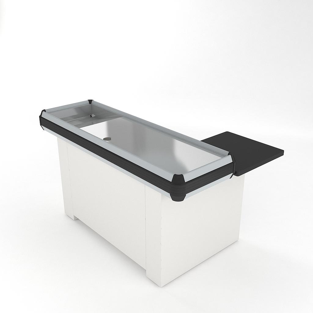 BLACK SEA CHECKOUT L TYPE DESK W/O BELT (ECO) - LEFT L:1800 D:1000 / H:900 
