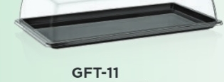 Tray black GN 1/2 GFT 12