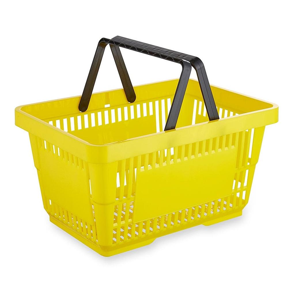 Basket 22 lt / yellow