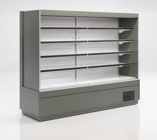 [Mtk.106031] Крайстенна хладилна витрина SAMOS L 2912mm,W 910mm,H 1950 , Plug-in , Отваряеми врати - двоен стъклопакет