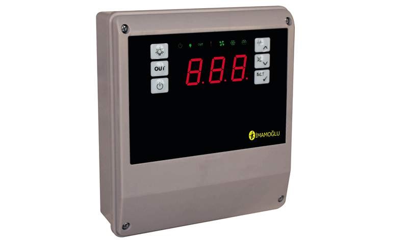 Control for refrigerating chamber ECC 201/40 A panel