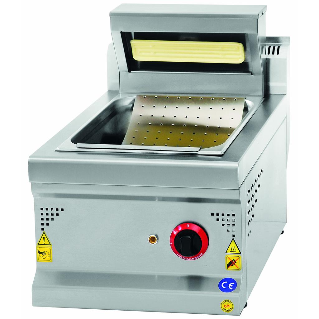 Heater for fried products, 400x700x300, 1 basket