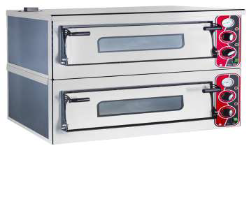 Electric pizza oven, 870x720x450/620x620x150 / 2 levels