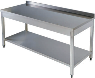 WORK TABLE WITH LOWER SHELF, 1500x700x850