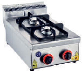 Gas stoves, 350x570x290, 2 hotplates