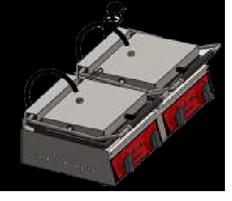 Toaster electric double 350x430x380