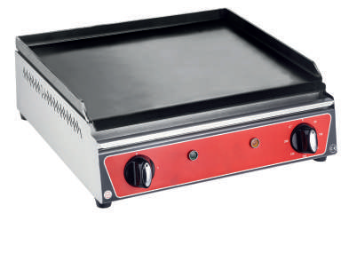 Electric flat grill, 700x400x200