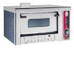 Electric pizza oven, 870x720x450/620x620x150 / 1 level