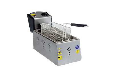 Fryer single electric, 350x360x200, 8 l.