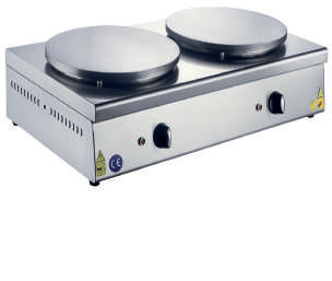 Double electric pancake cooker, 750x460x150