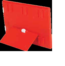 Cassette stand with label black