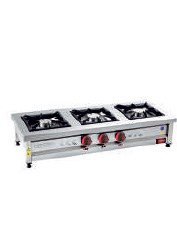 GAS hobs, 1400x600x250 mm, 3 hotplates