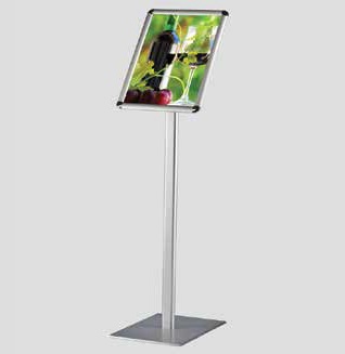 Advertising stand with A4 frame