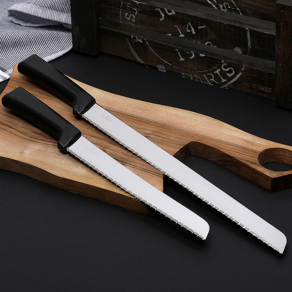 Croissant knife GLANZ 23cm