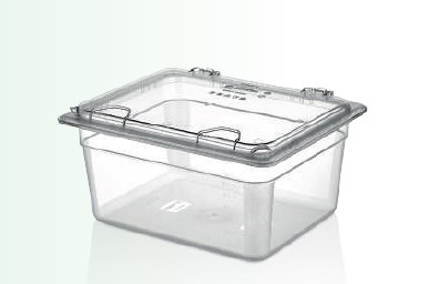 Hinged lid for GN 1/2