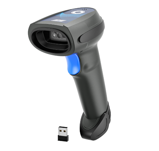 2D wireless barcode scanner for passports and ID cards