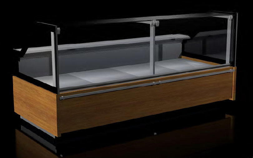  Positive horizontal cabinet SIDMA 90, sweet, plug in, 1225x1146x1875