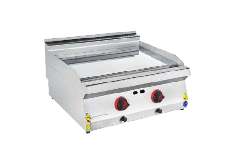 Grill type plate smooth GAS LPG, 800x700x300