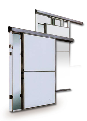Sliding refrigerator door 1200x2400mm for thermal panel 100mm RIGHT