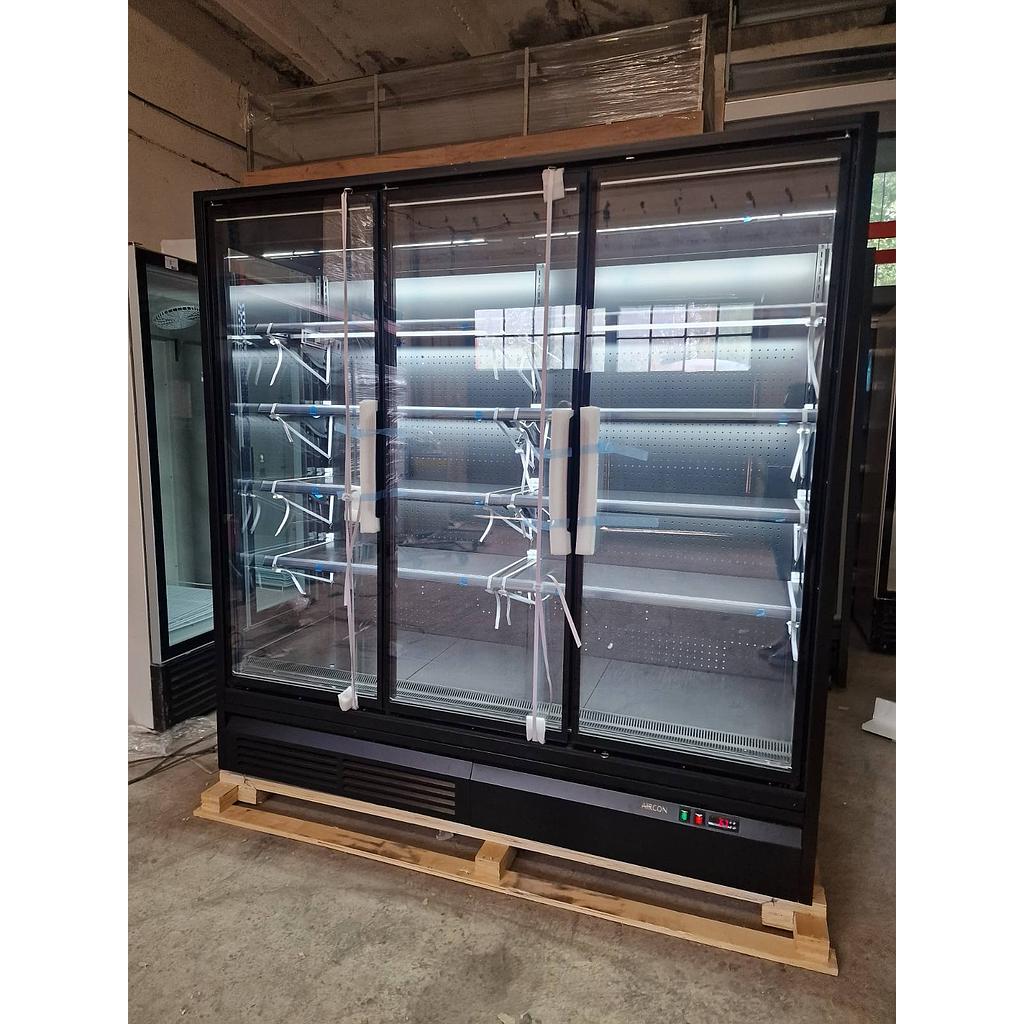 Wall-mounted refrigerated display case Nicole LK18B / 1945x770x2000mm - Plug-in/ R290