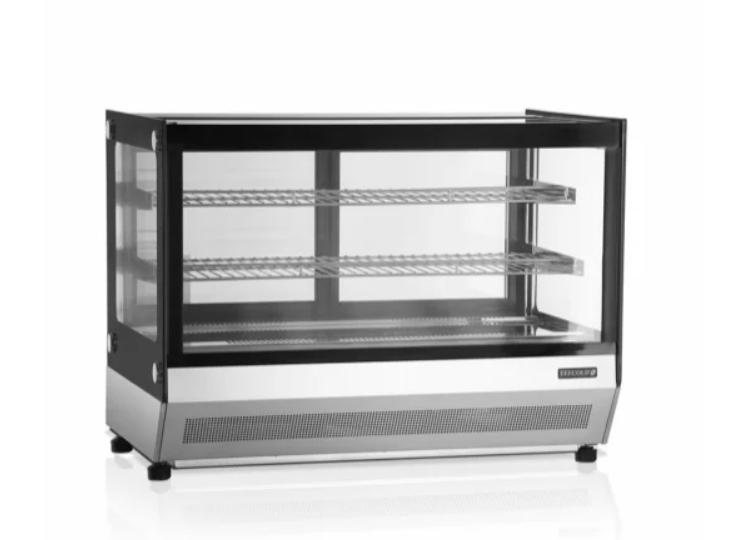 Refrigerated showcase LCT900F/BLACK 900x560x670mm