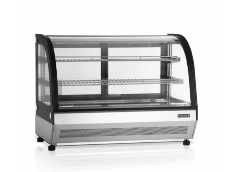 Refrigerated showcase LCT900C/BLACK 900x560x670mm