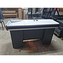 BLACK SEA CHECKOUT L TYPE DESK W/O BELT (ECO) - (R) L:1400 D:1000 / H:900