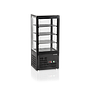 Refrigerated showcase for cakes UPD80-BLACK 428x386x1000